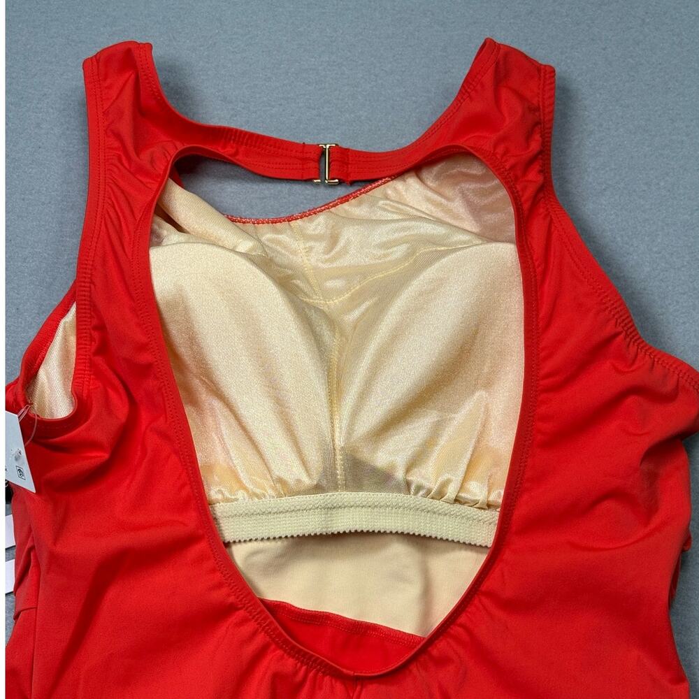 Magicsuit Women's Hyperlink Annette One-Piece Swimsuit - Persimmon 12 $182 - Picture 8 of 14